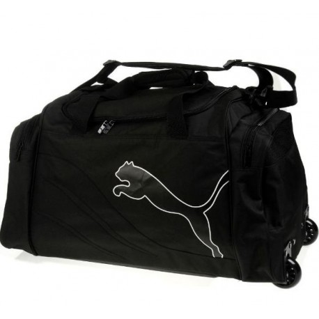 Sportovní taška Puma Power Cat 5 velká s kolečky černá